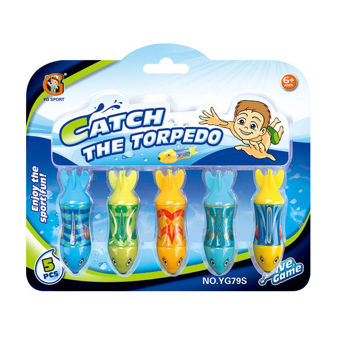 Diving torpedoes, 5 pcs.