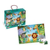 Children's safari jigsaw puzzle. 48 pieces.