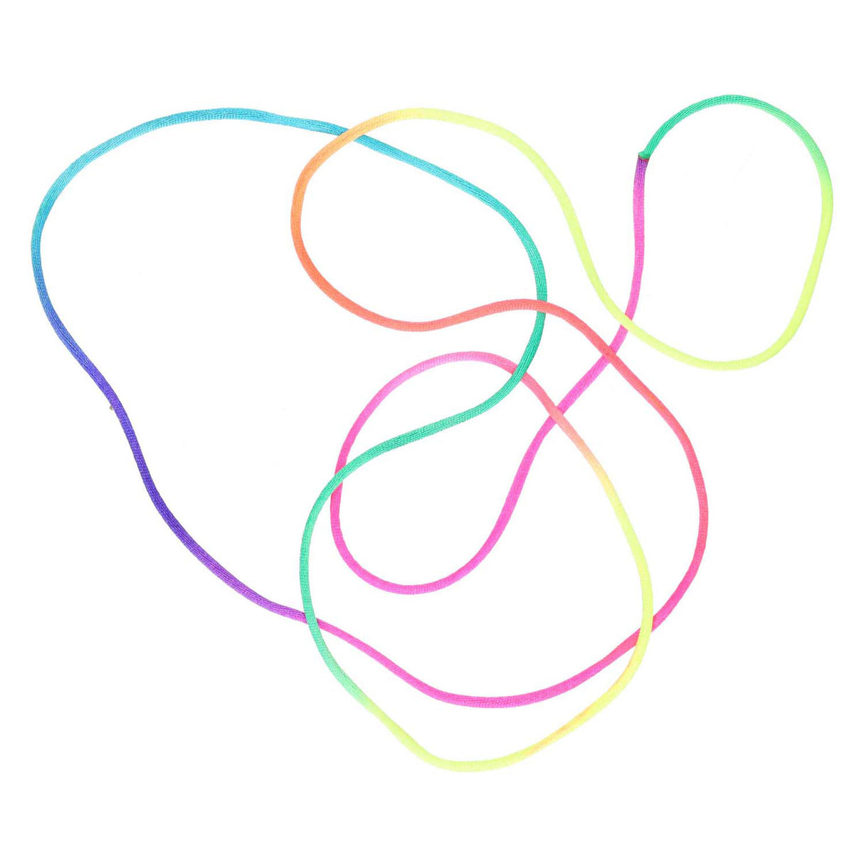 Rainbow fingert rope
