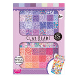 Lilás-rózsaszín árnyalatú polimer gyöngyök