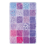 Polymer Perlen Schatten vu violett