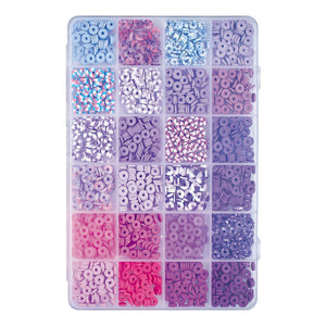 Polymer Perlen Schatten vu violett