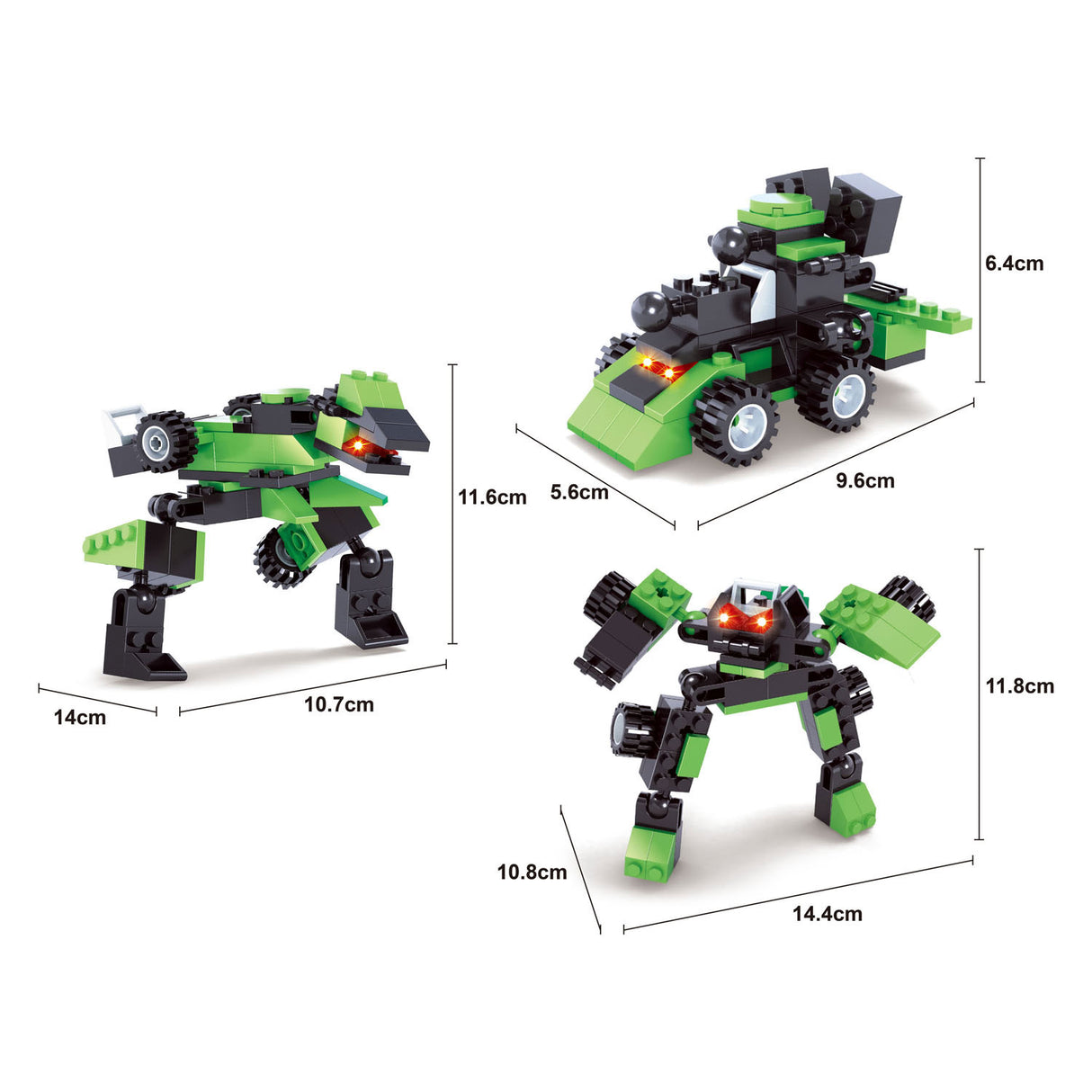 Titans Robot Building Blocks Building Set 3 i 1