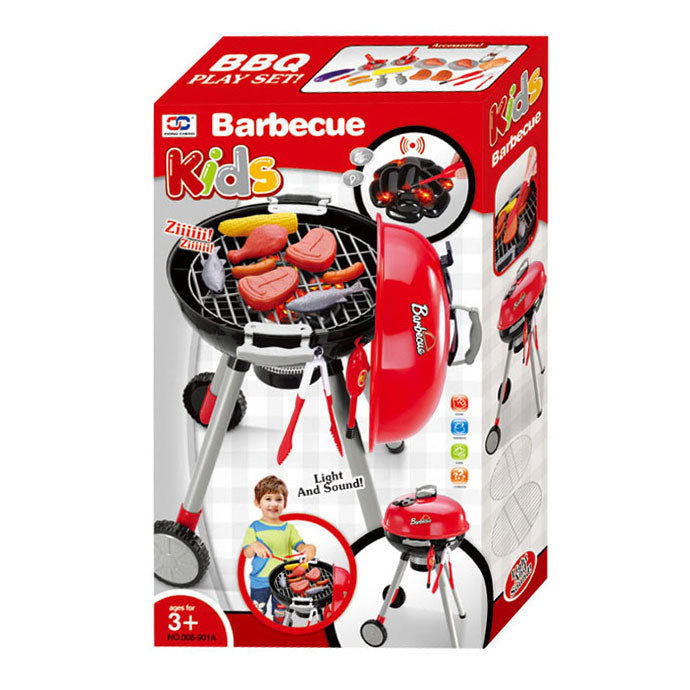 Children's barbecue with light and sound