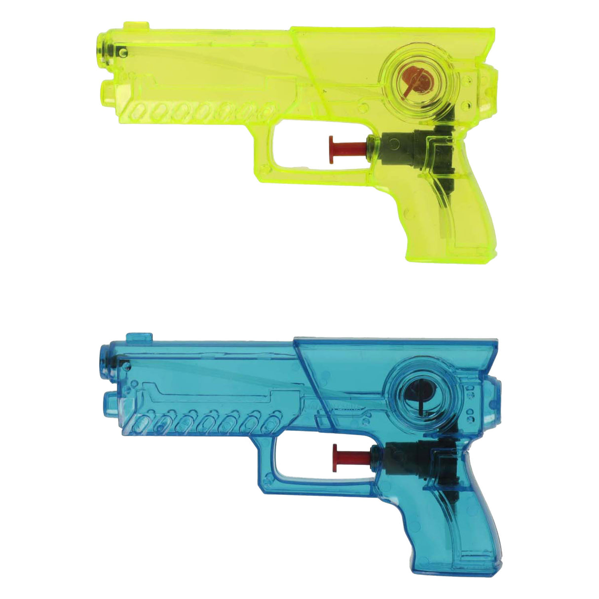 Transparent water pistols, 2 pcs.
