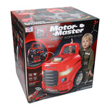 Engine block with light and sound