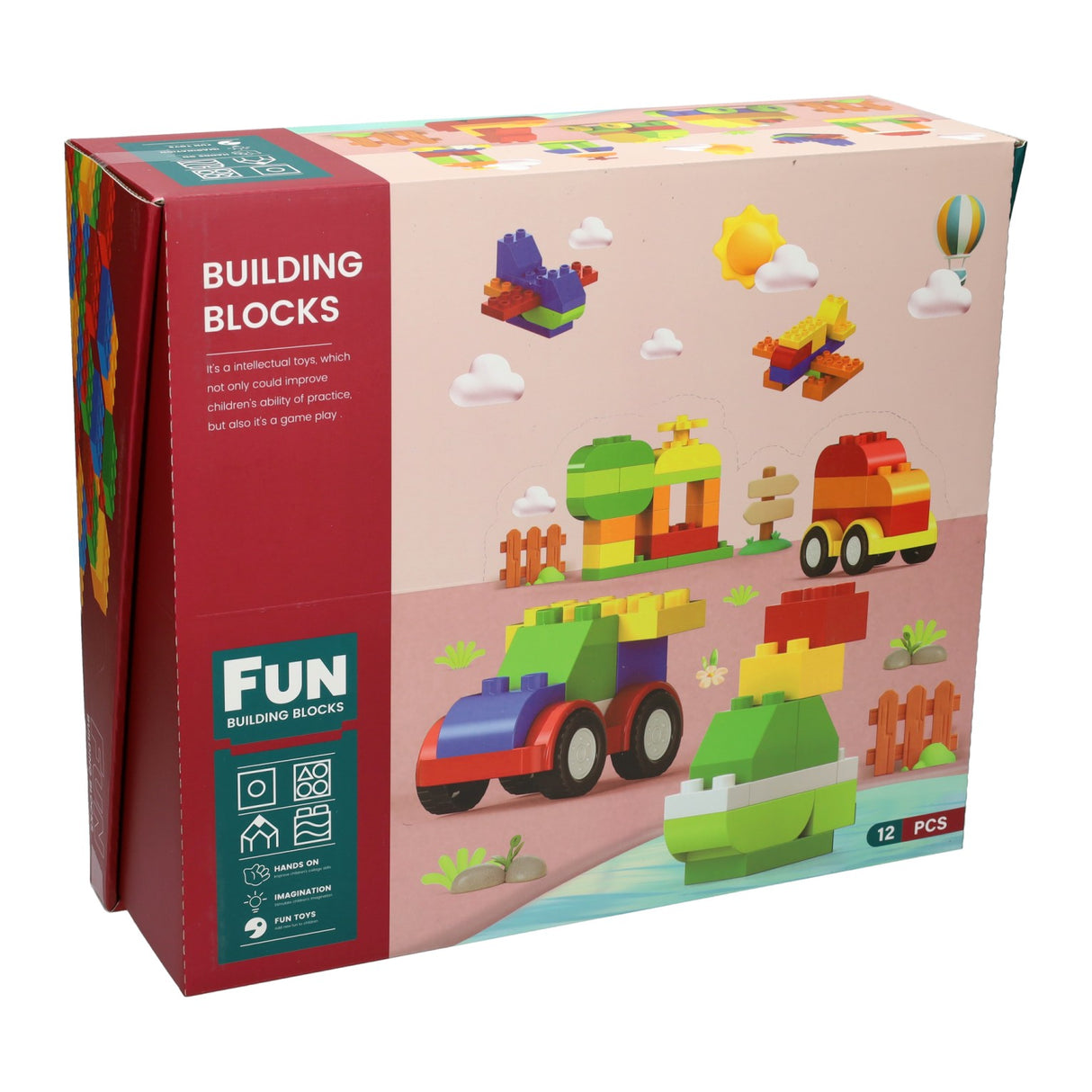Small Blocks Building Set - 12 pcs.