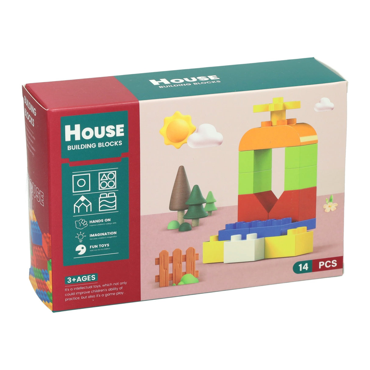 Small Blocks Building Set - 12 pcs.