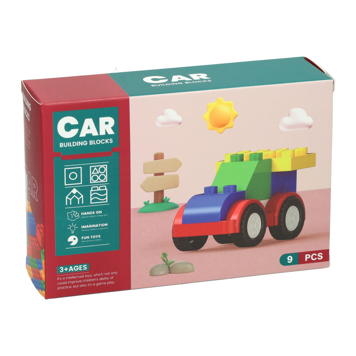 Small Blocks Building Set - 12 pcs.