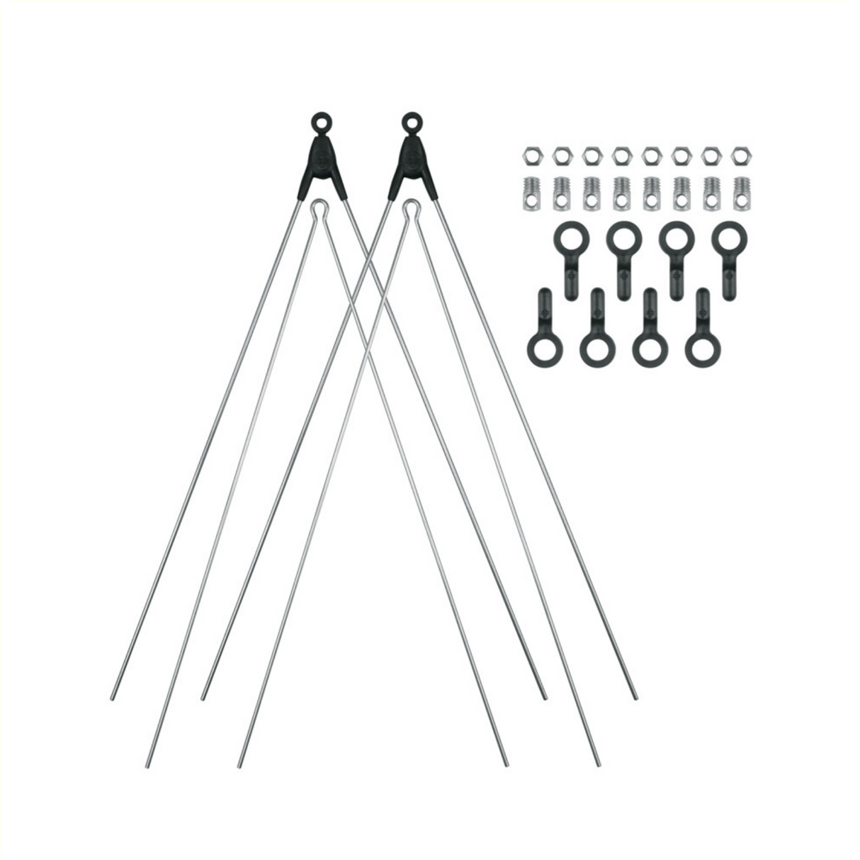 SKS Fender Rods Pagrindinis sidabras