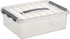 Sunware q-line förvaringsbox 10l transparent