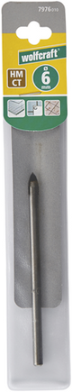 Wolfcraft tile-glass drill | ø6mm | 1 piece - 7976010