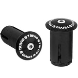 Trivio - race handlebar plug aluminum black - 2 pcs.