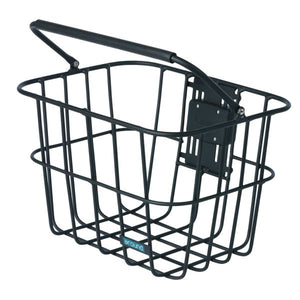 Around bicycle basket Ace detachable incl. mounting plate for Klickfix adapter - matt black