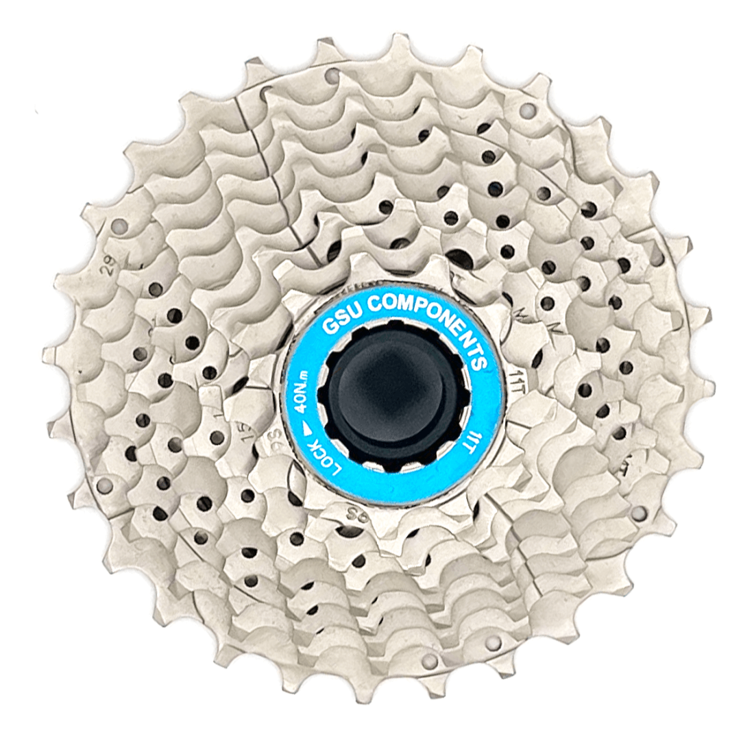 GSU Cassette 9-Speed 11-28 tooth silver