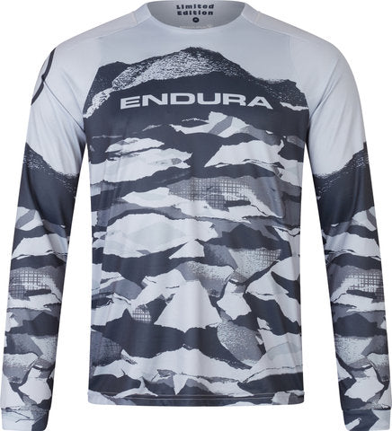 Endura mountain camo ltd printed l s jersey