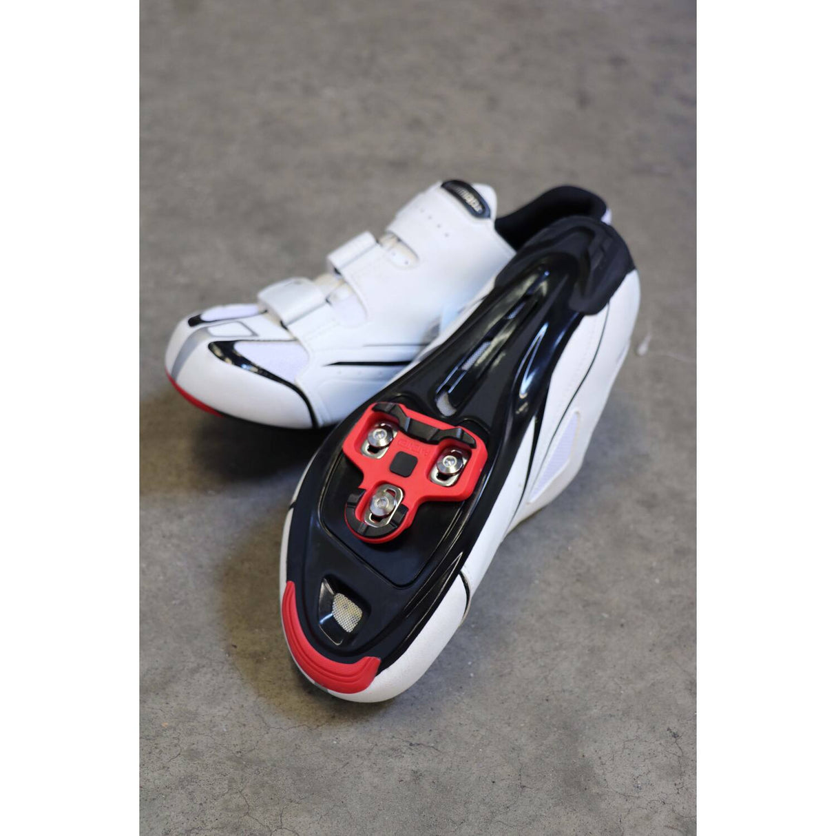 Trivio - cleats look keo 7° anti-slip red