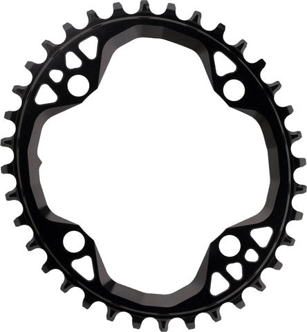 Absoluteblack oval 1x chainring for 104 bcd shimano hg+ 12-speed