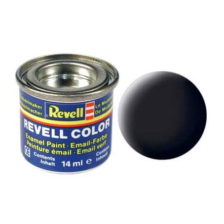 Revell maling for modellbygg nummer 8 svart matte