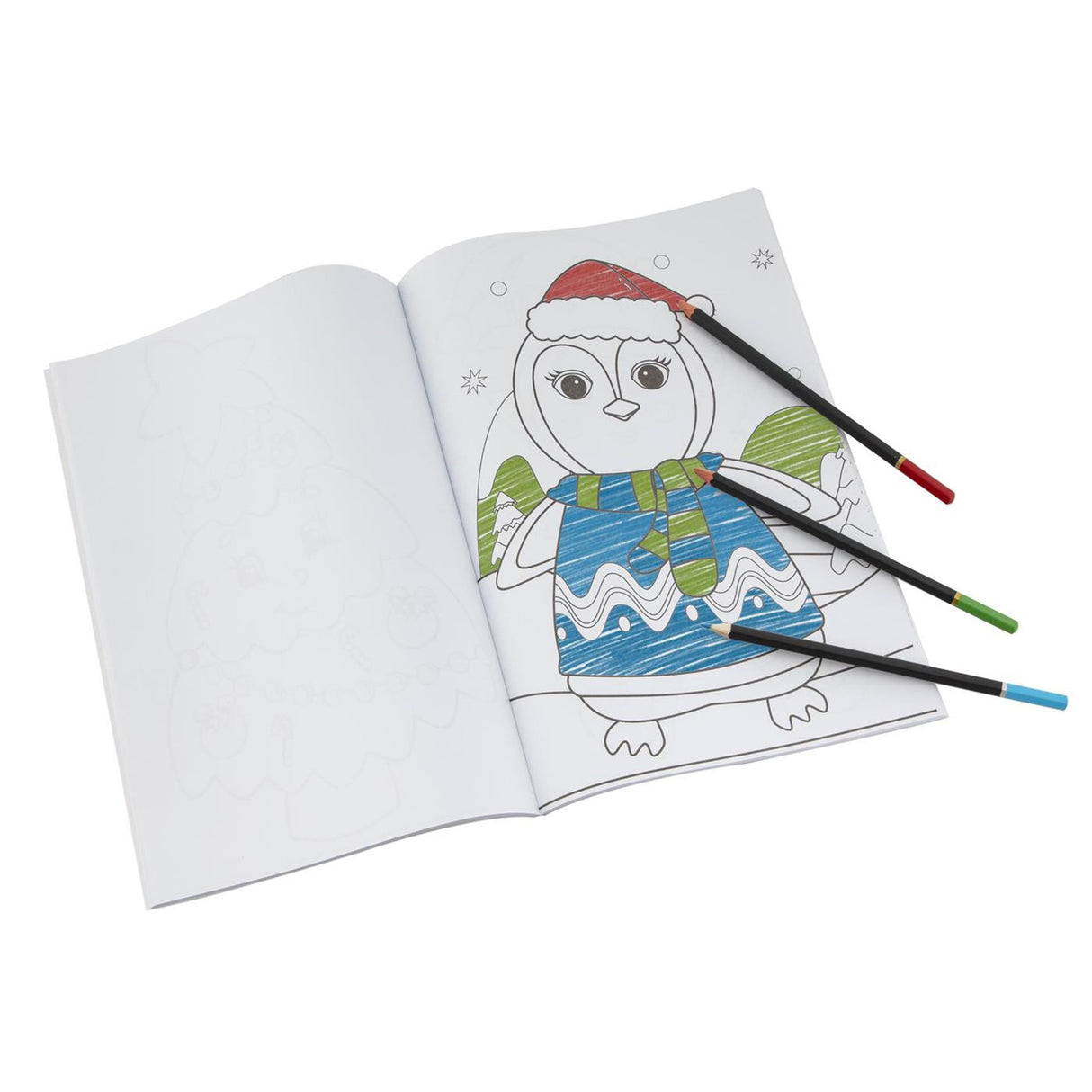 Christmas Coloring Book A4, 48 Sheets