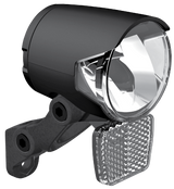 Forlygte Hrmans H -Black MR4 Dynamo - On Function - Med Holder - 100 120 Lumen