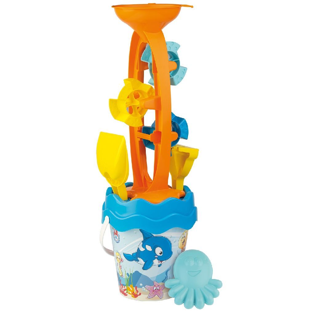 Basic Bucket Set Happy Fish 6-Piece