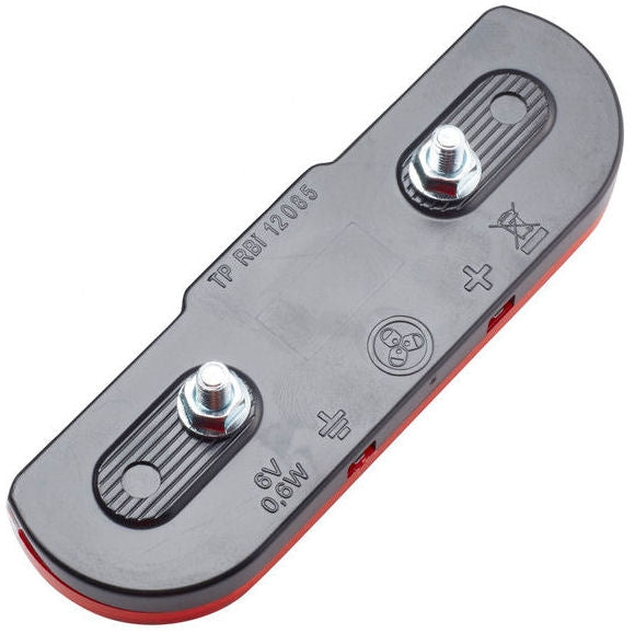 Trelock LS 615 Duo Flat Signal Baglys sort 50 mm