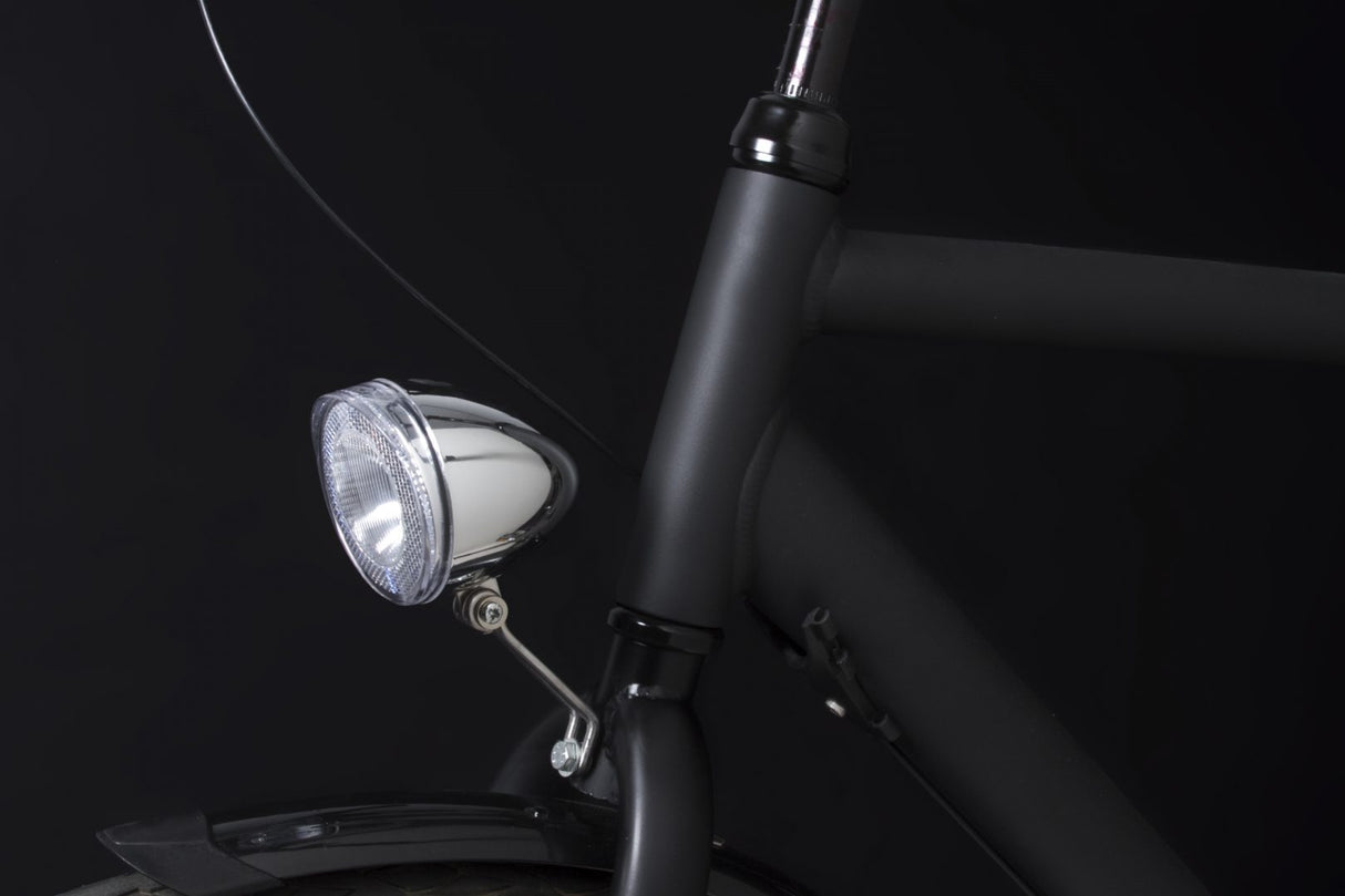 Spanninga Headlight Swingo XDoc on from Dynamo 20 Lux Chrome