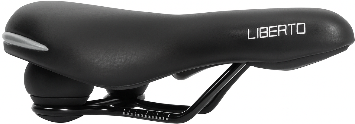 Bicycle saddle Edge Liberto - Black (on map)
