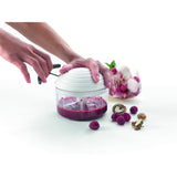 Metaltex Rotomac Revolutionary Vegetable Hakker White Transparent
