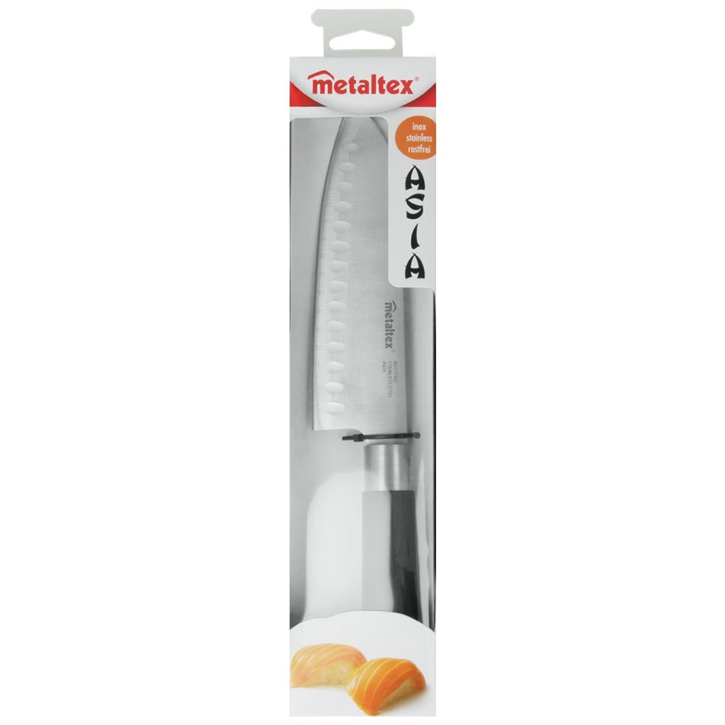Metaltex Asia Santokumes 30 cm schwarzer Edelstahl