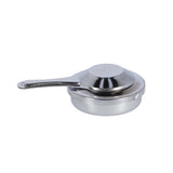 Metaltex fondue burner 16 cm stainless steel