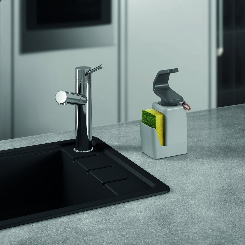 Metaltex Soap-Tex Soap dispenser 11x8x22 cm Gray