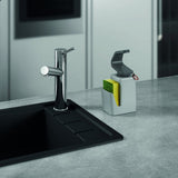 Metaltex Soap-Tex Soap dispenser 11x8x22 cm Gray