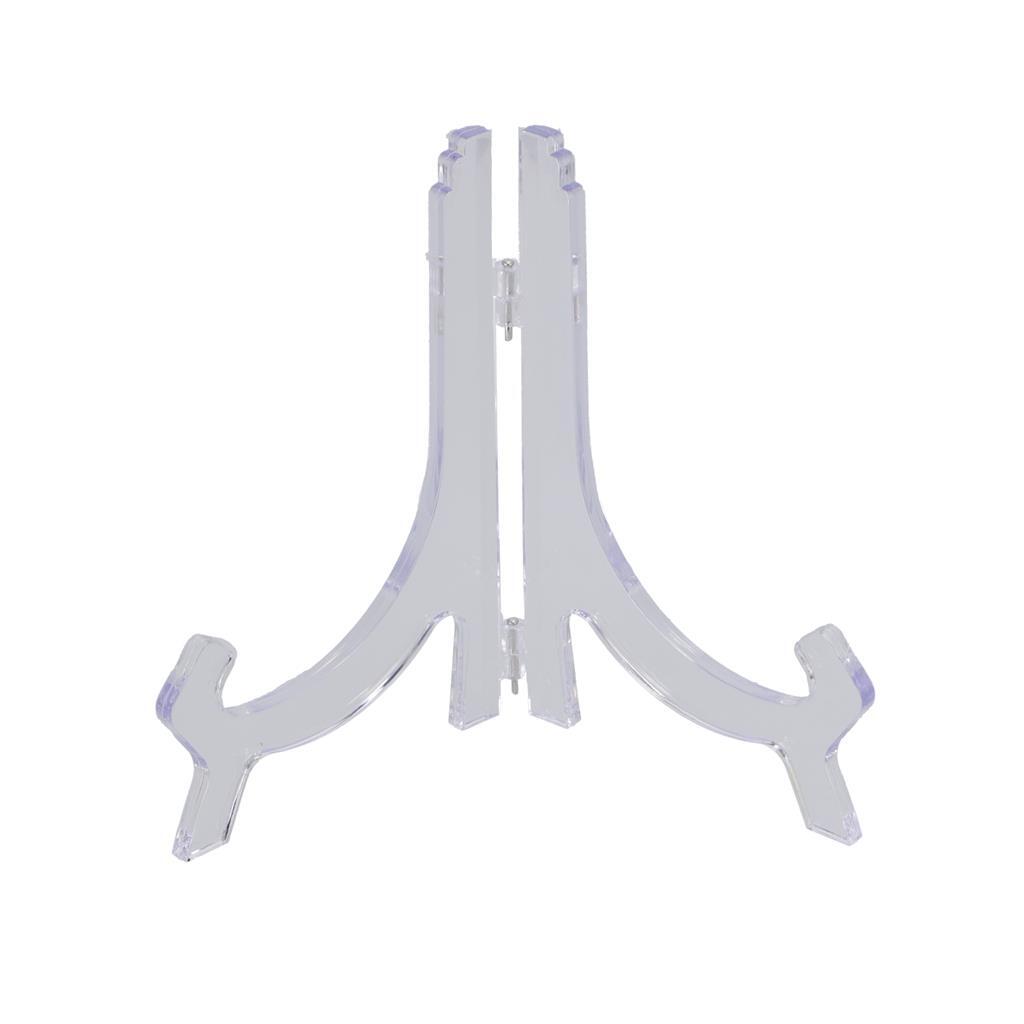Metaltex plate holder 18-26 cm transparent
