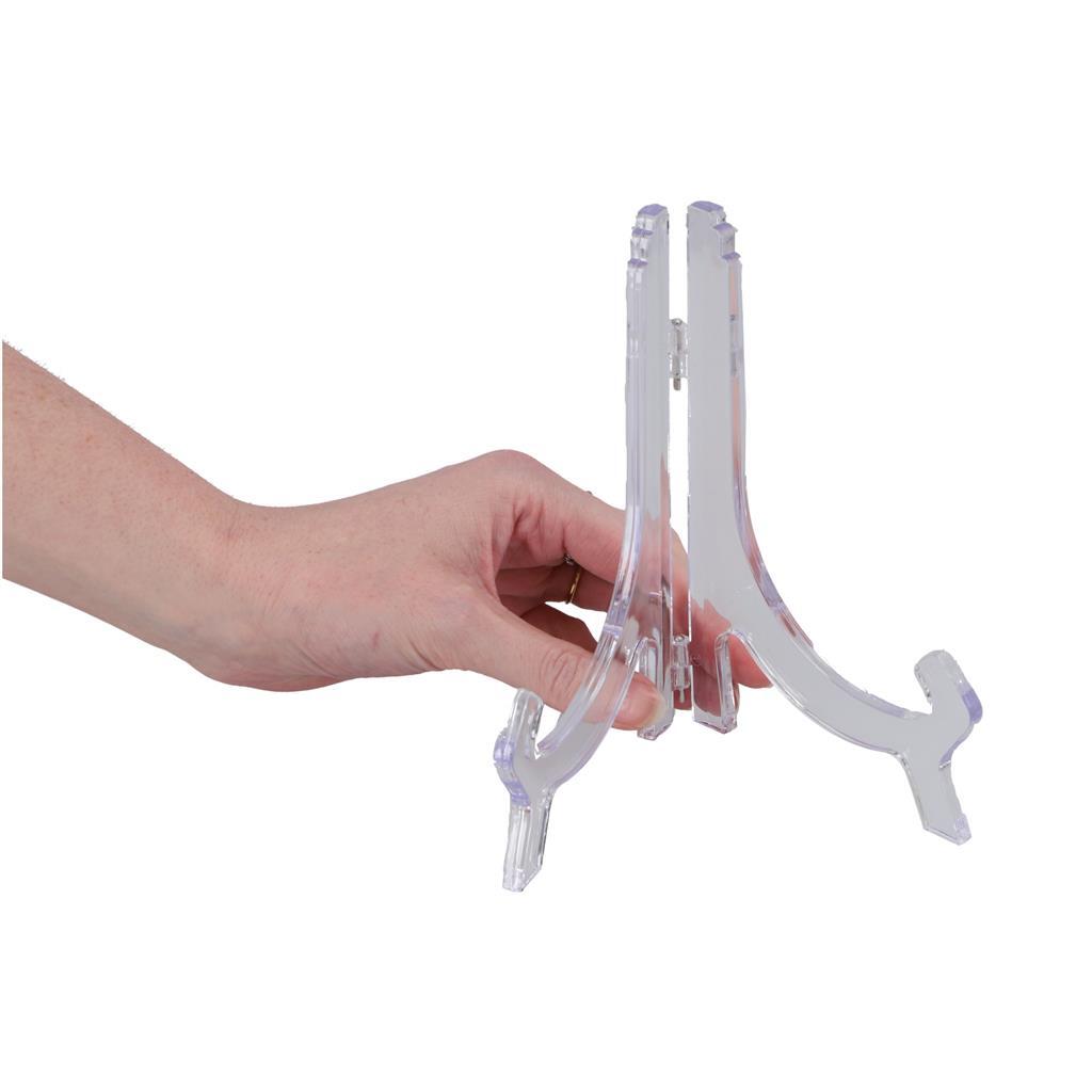 Metaltex Tellerhalter 18-26 cm transparent