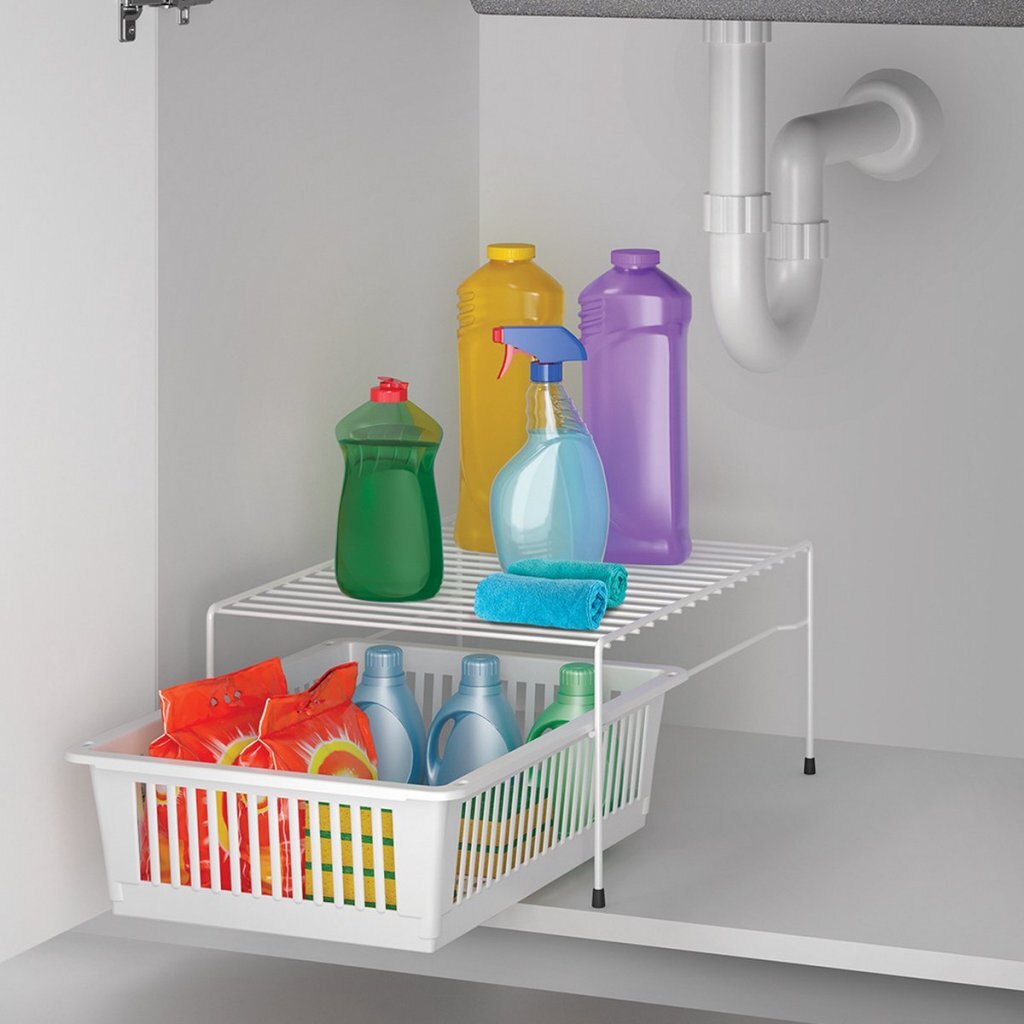 Metaltex Dino Rek + Basket 33x45x20 cm hvit