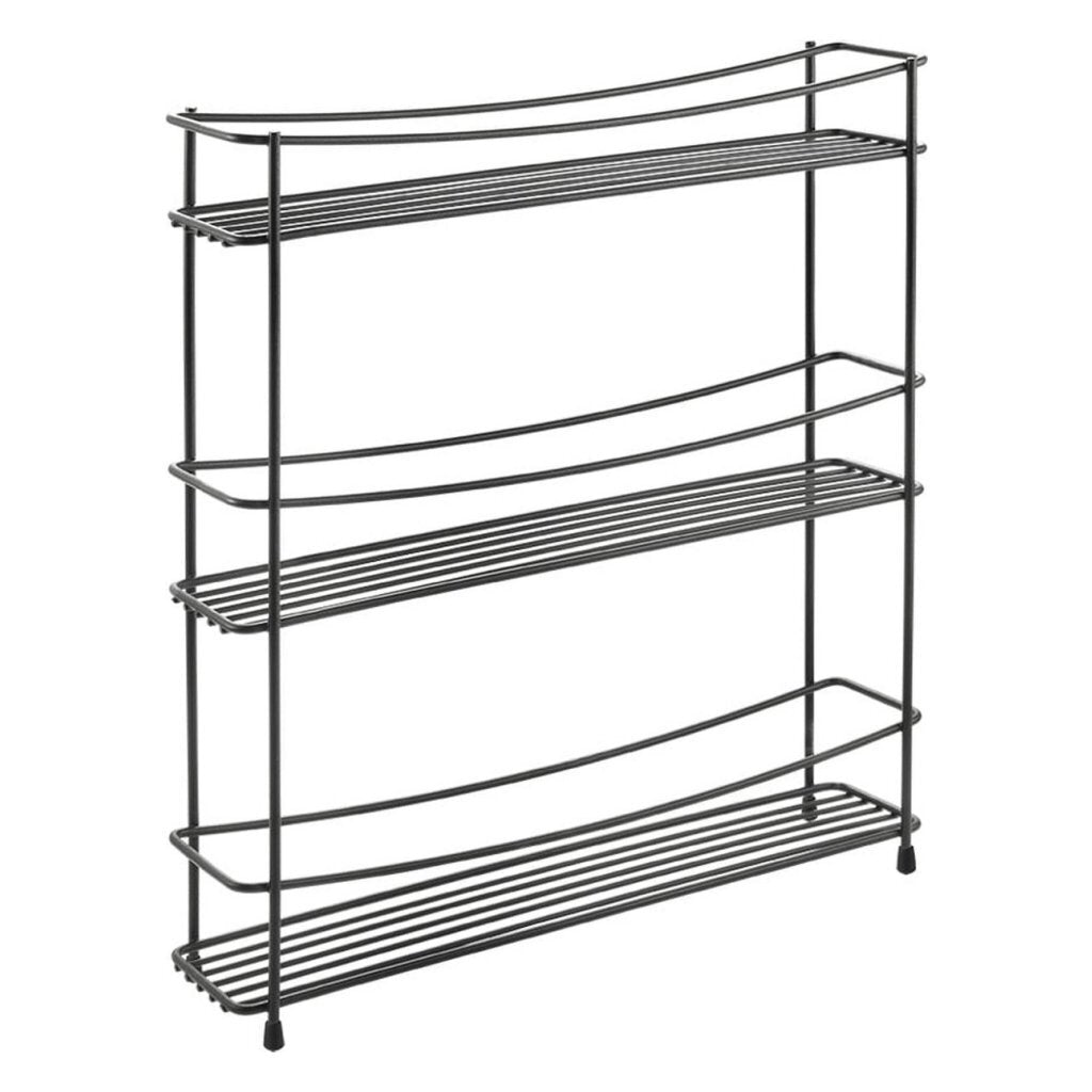 Metaltex Kumino Herb Rack 3 pavimenti Matt Black Metal