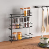 Metaltex Kumino Herb Rack 3 pavimenti Matt Black Metal