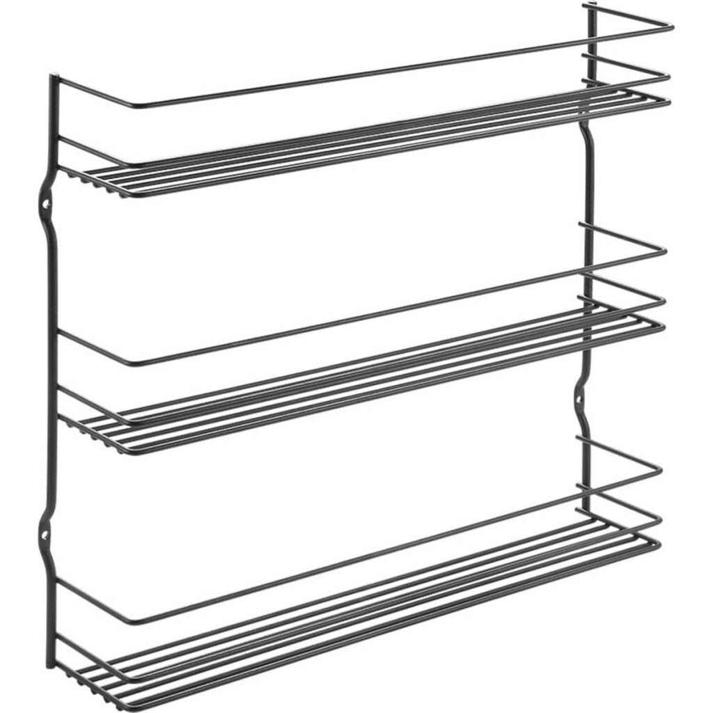 Metaltex Pepito Herb Rack 3 etasjer 36x32x8 cm svart