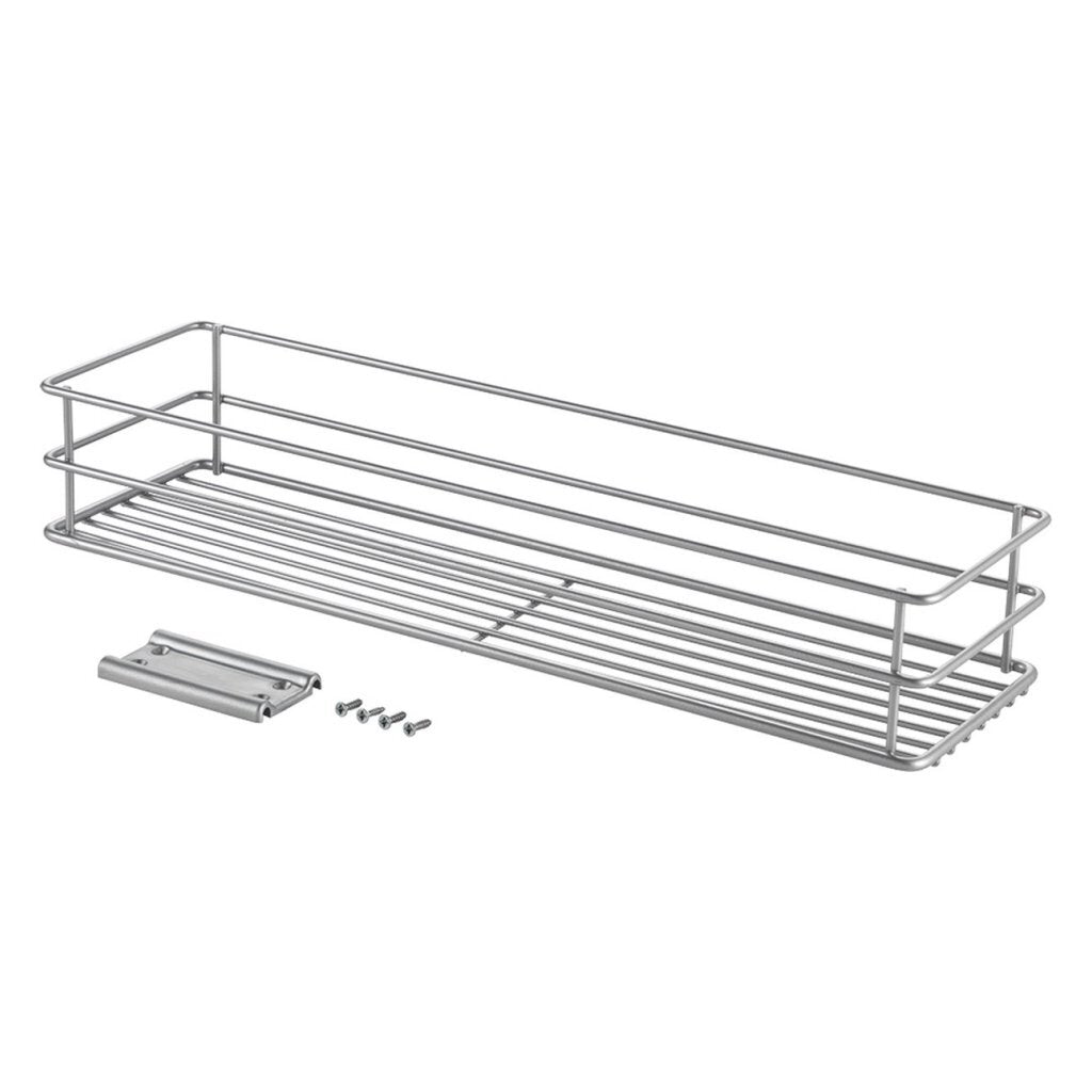 Metaltex smart kitchen sliding basket 12x42x7 cm silver