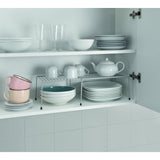 Metaltex Extendable Rack 24x15x33 57 cm srebro