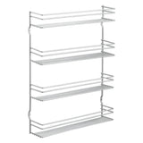 Metaltex Space Spuer Smart Kichen Pepto Heb Rack 4 Schlof 46x8x44 cm sëlwer