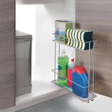 Metaltex Space Saver Smart Kitchen Extendable Sink Cabinet Rack 11x38x34 Cm Silver