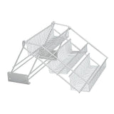 Metaltex Up and down rack 33x28x22 cm silver