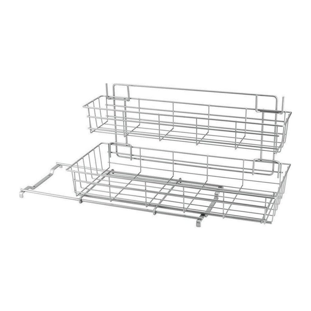 METALTEX Extendable storage rack 20x58x28 cm silver