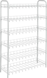 Metaltex Tomado Shoe 6 shoe rack white 64x23x104 cm 6 floors