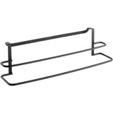MATALTEX DOUBLE TOWEL HELTHER 38X10X9 cm Schwaarz