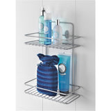 Tomado-metaltex tomado metaltex reflex bathroom rack 2 levels silver gray