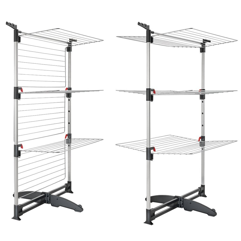 Metaltex ciclone vario drying tower 38 m drying length silver black